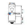 Gloeilampen 12V BA7S fitting 